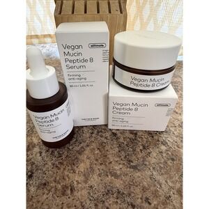 The Face Shop Vegan Mucin Peptide 8 Cream & Serum Bundle